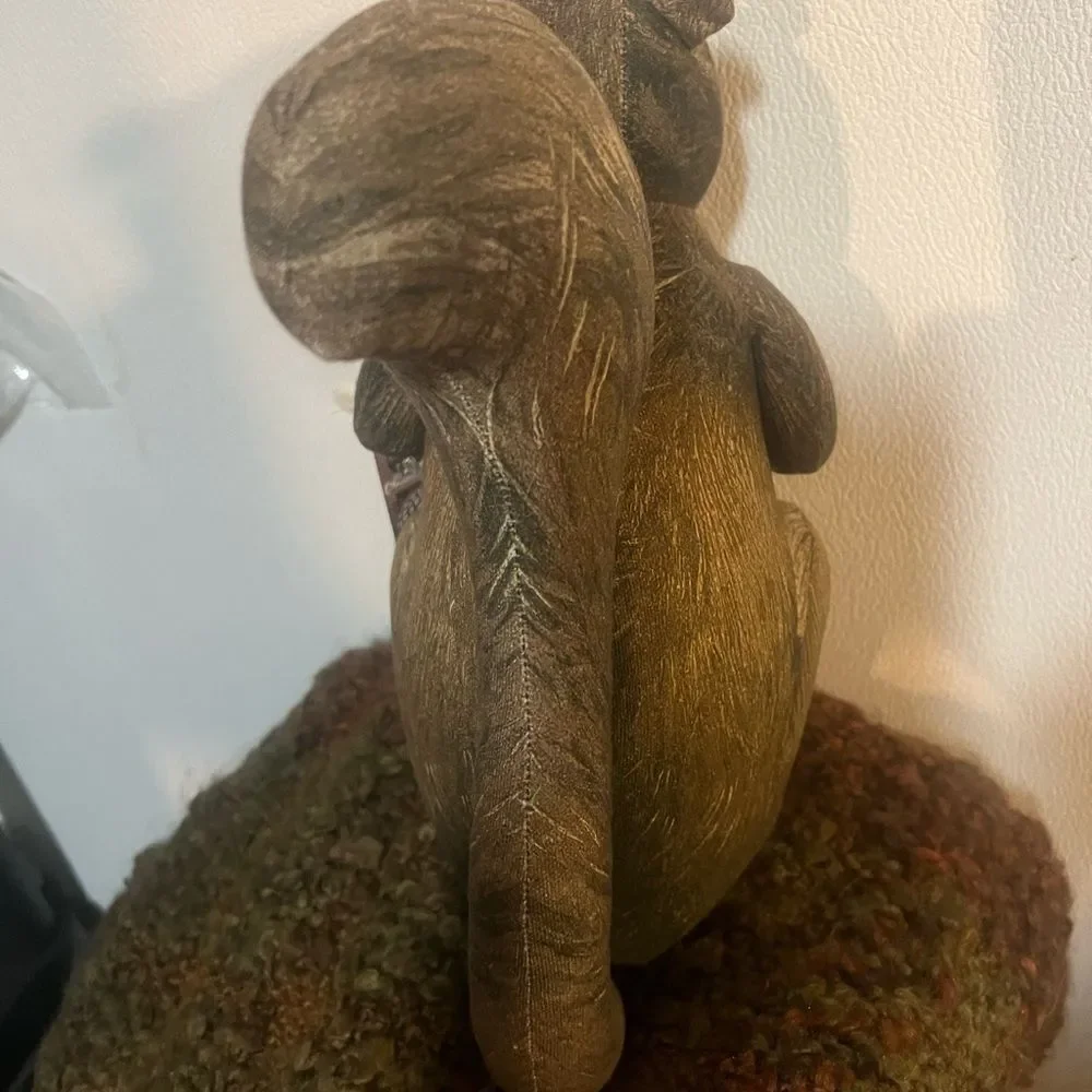 John Derian Rustic Brown Squirrel Figurine Decorative Accent - Picture 3 of 5